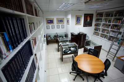 Exposição permanente - Biblioteca