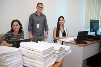 Agentes do Tribunal de Contas fiscalizam dados de 2018