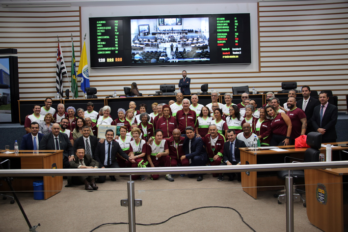 Atletas de Barueri são homenageados pelo desempenho nos Jogos Regionais dos Idosos