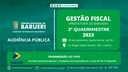 Audiência pública avalia despesas e investimentos da Prefeitura Audiência pública avalia despesas e investimentos da Prefeitura