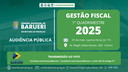 Audiência pública avalia despesas e investimentos da Prefeitura Audiência pública avalia despesas e investimentos da Prefeitura