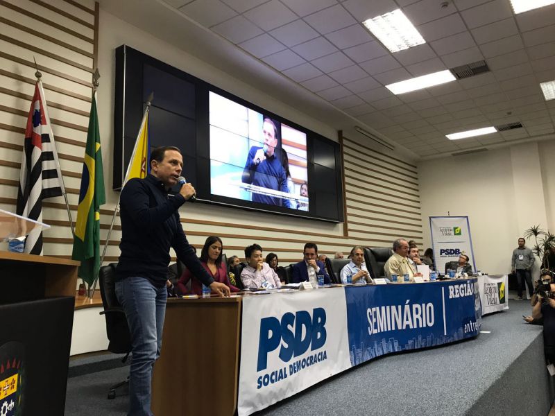 Câmara concede título de cidadão benemérito ao governador de São Paulo