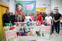 Câmara doa 420 mantas para a Campanha do Agasalho Câmara doa 420 mantas para a Campanha do Agasalho