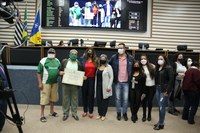 Câmara homenageia músico barueriense