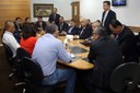 Câmara Municipal recebe diretoria da Sabesp