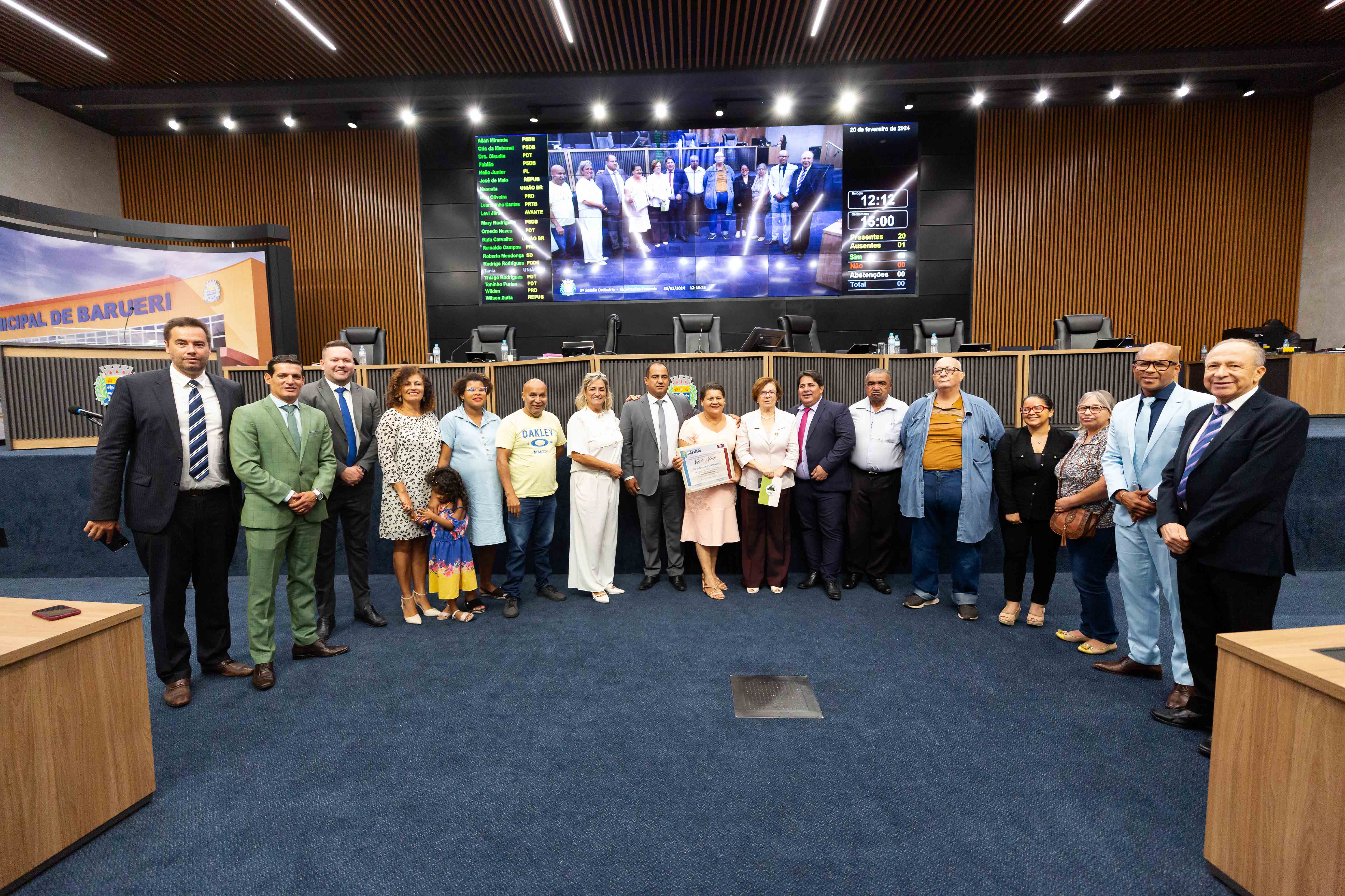 Câmara presta homenagem a liderança socioambiental