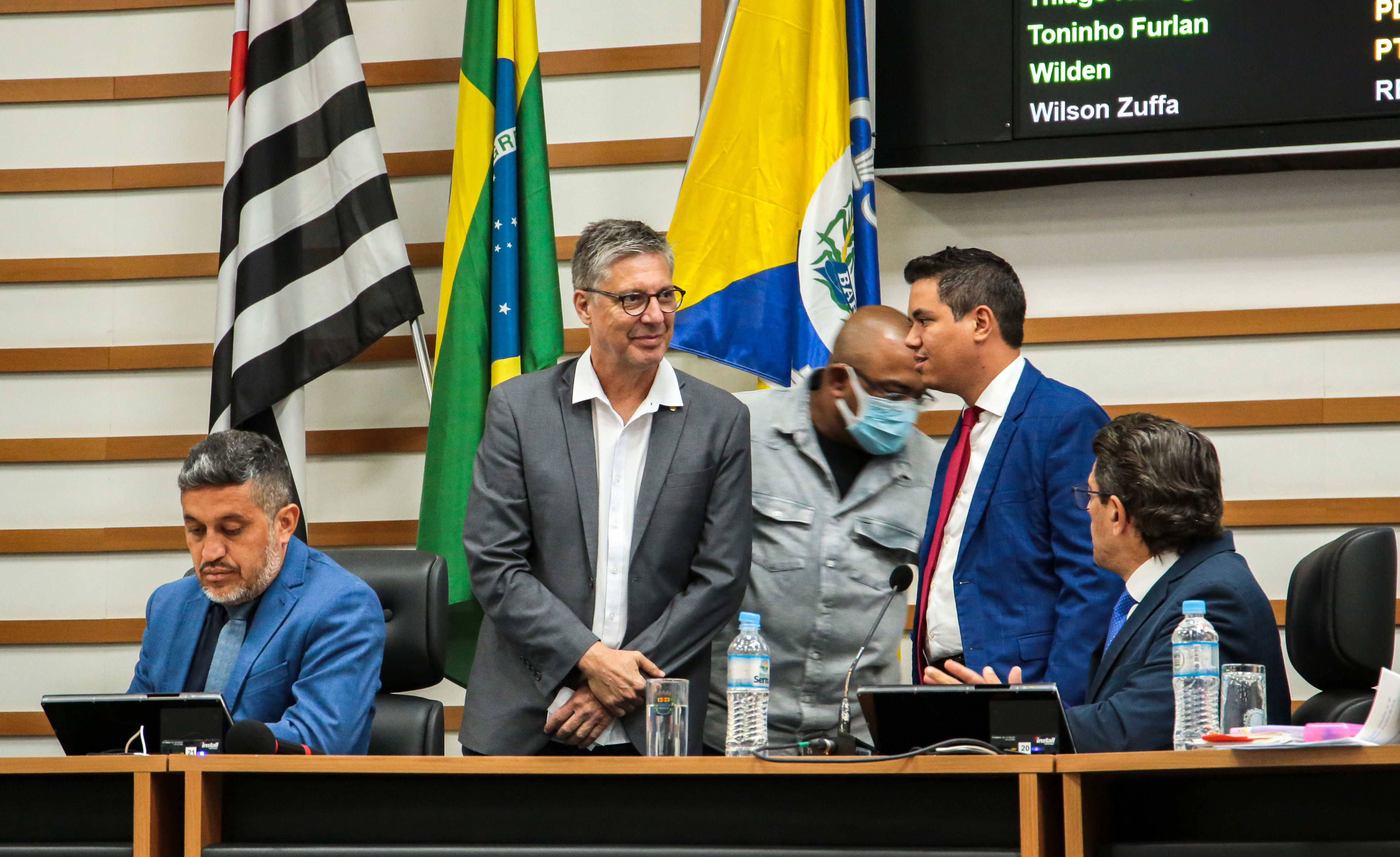 Câmara recebe a visita de Deputado Federal Guiga Peixoto