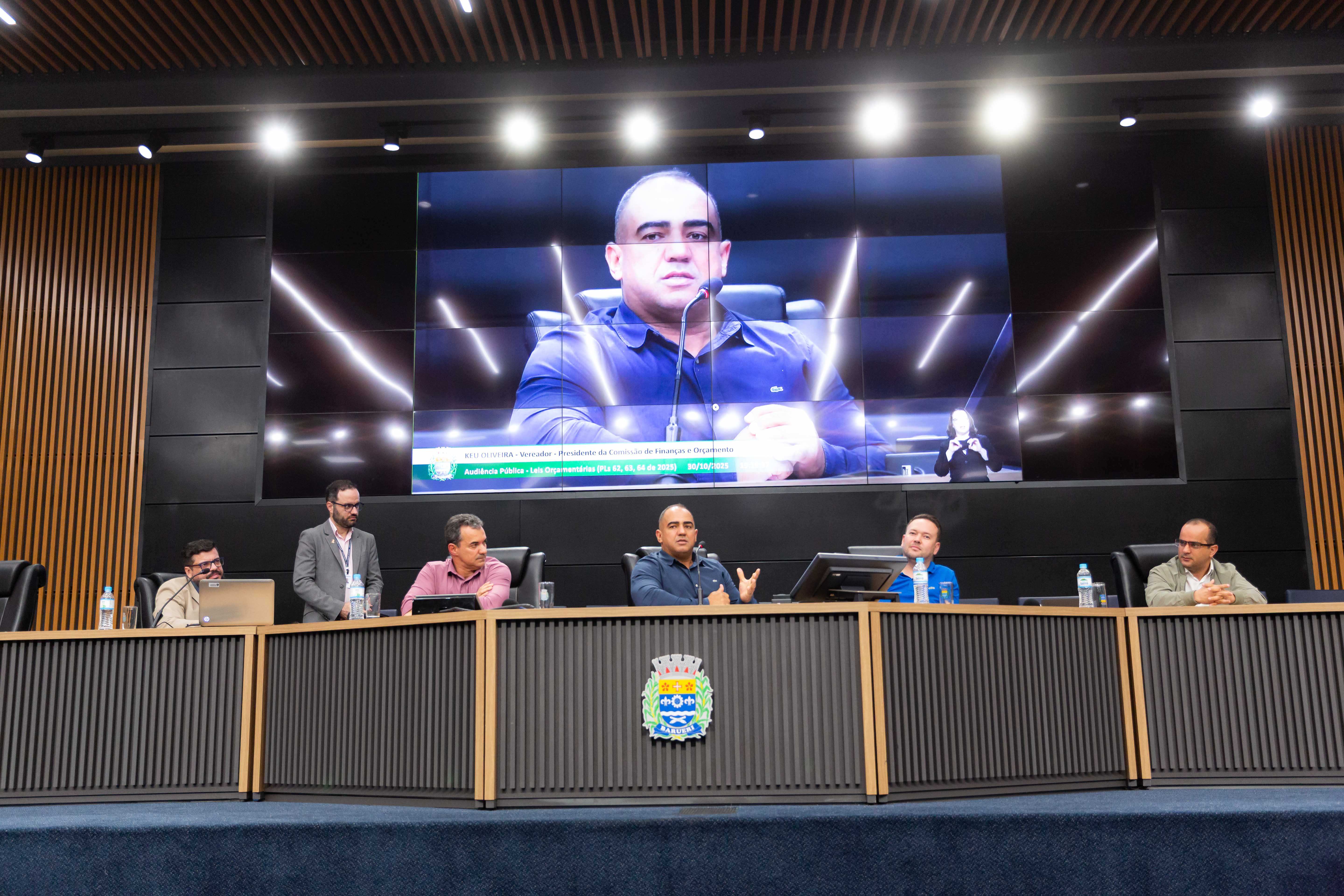 Comissão de Finanças debate orçamento de Barueri para 2026 e Plano Plurianual