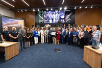 José Fernandes recebe homenagem por trabalho na Secretaria de Planejamento Urbano