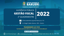 Audiência pública avalia despesas e investimentos da Prefeitura
