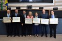 Silvio Macedo presta homenagem ao Rotary Club