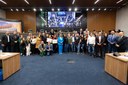 Sindicato dos servidores recebe homenagem na Câmara Sindicato dos servidores recebe homenagem na Câmara